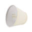 Abat-jour empire en coton H 4 po (attache en beige)