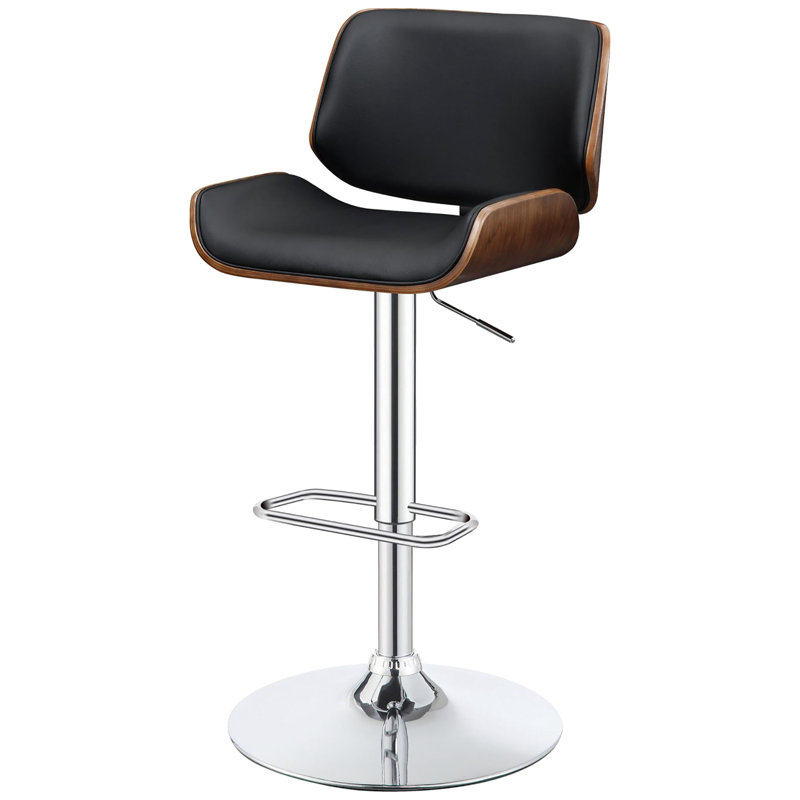 Mobilier de bar moderne de style Mid-Century - noir et solide