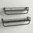 Jefferey 2 Piece Metal Floating Shelf