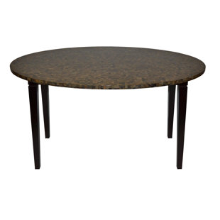Fiji Oval Solid Wood Base Writing Desk