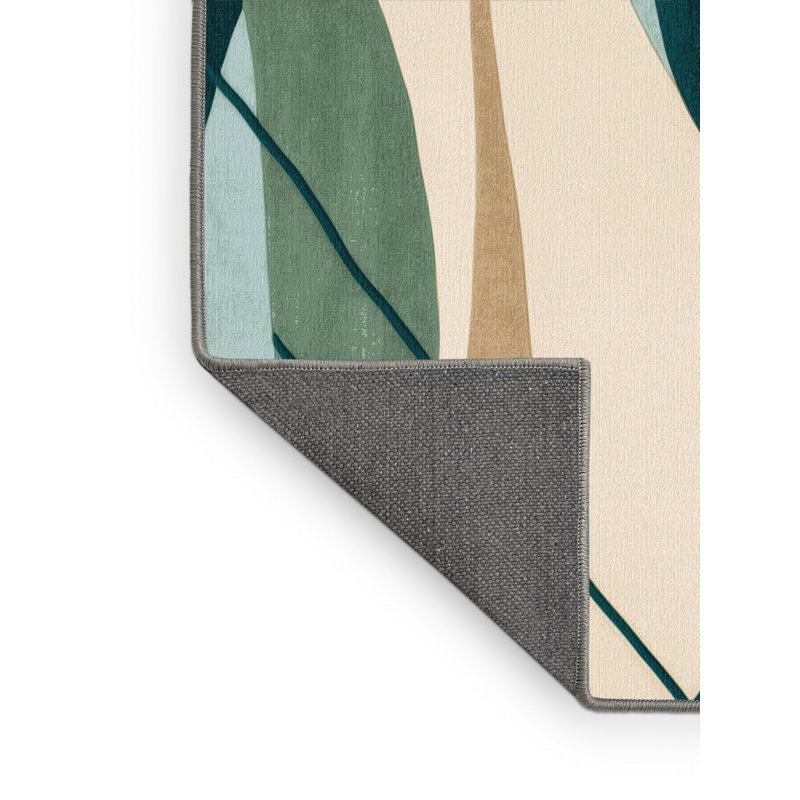 Midnight Cascade Rug, Round 7'