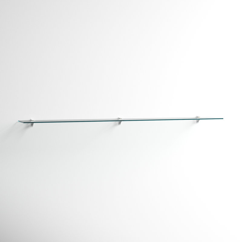 Electra Floating Shelf, 2.86" H x 48" W x 10.5" D, White