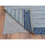 Tapis bleu clair en laine noué à la main de conception unique 9 pi 6 po x 12 pi New Age Fardosa