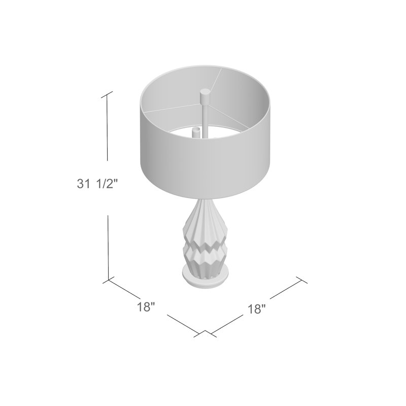 Lampe de table 31,5 po Toliver