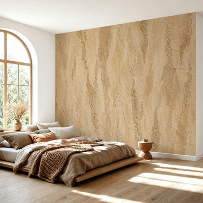 Wall Mural Peel and Stick Wallpaper Gold grunge to create distressed effect Patina scratch golden elements Self-Adhesive Removable Contact Paper Wall Decor for Living Room Bedroom 69"H x 96"W