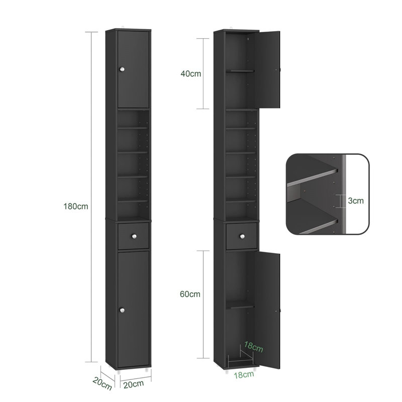 Freestanding Linen Cabinet