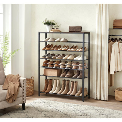 Rangement à chaussures à 8 niveaux et 40 paires de l 39,4 po