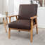 Fauteuil classique classique de style Mid-Century avec un savoir-faire exquis, idéal pour diverses pièces afin d'améliorer le confort et le style-596840285