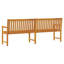 Abisha Solid Wood Acacia Outdoor Bench-1729089645