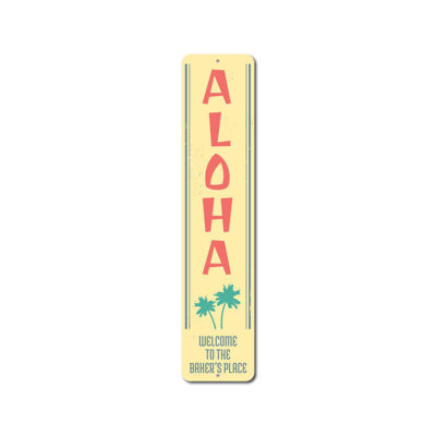 Panneau Aloha