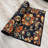 Custom Size Oriental Floral Black Runner Rug-400967654