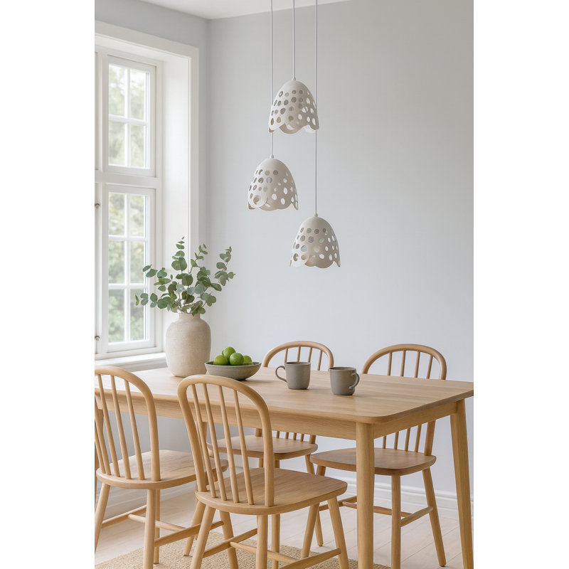 Askil 3 - Light Cone Pendant, White
