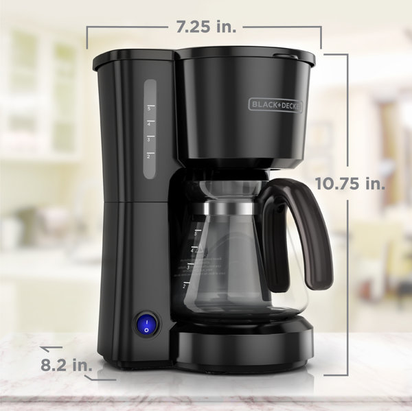  Premium Levella 4-Cup Coffee Maker, Black (PCM5422B): Home &  Kitchen