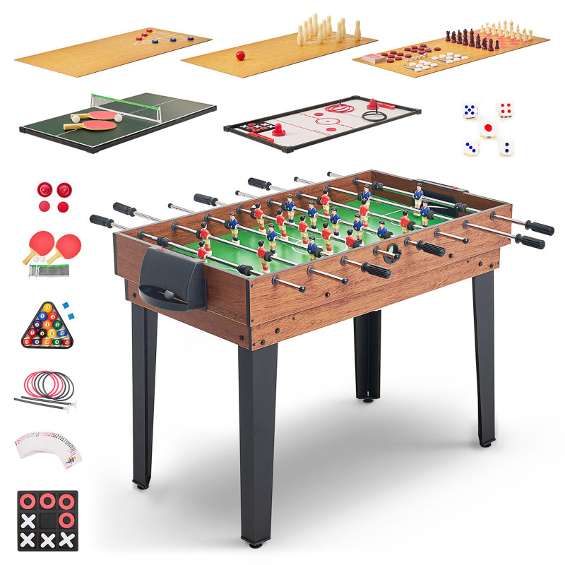 Ensemble de table de jeu combo - table multi-jeux, cadeaux pour la maison, arcade, salle de jeux