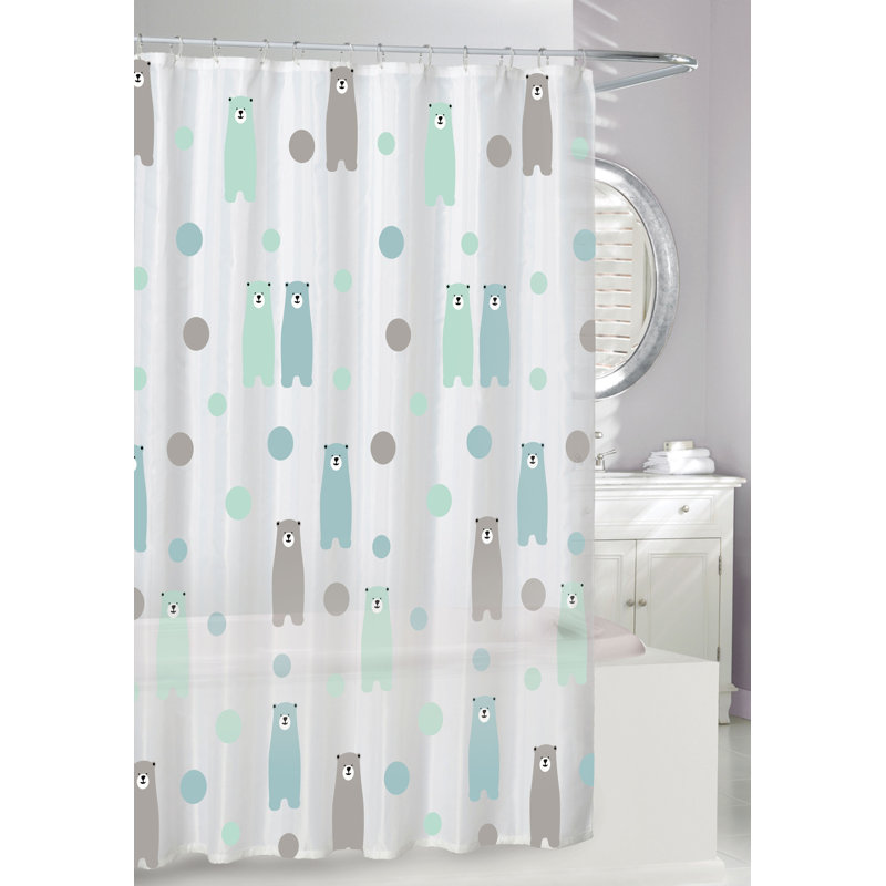 Zajac Happy Bears Peva Single Shower Curtain