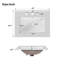 Meuble-lavabo 24 po avec lavabo