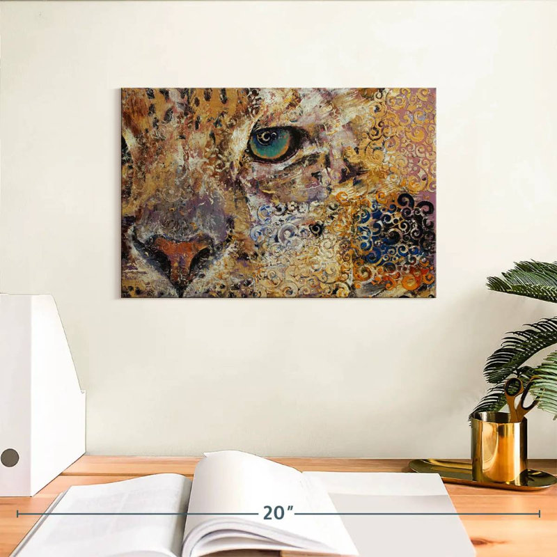 Bramyn Leopard Dynasty, H 8 po x l 12 po