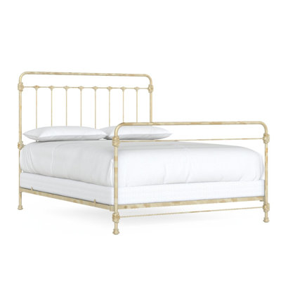 Picket Fence Iron Bed