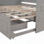 Lit de jour polyvalent en bois avec lit gigogne et rangement pour toutes les pièces-796172494