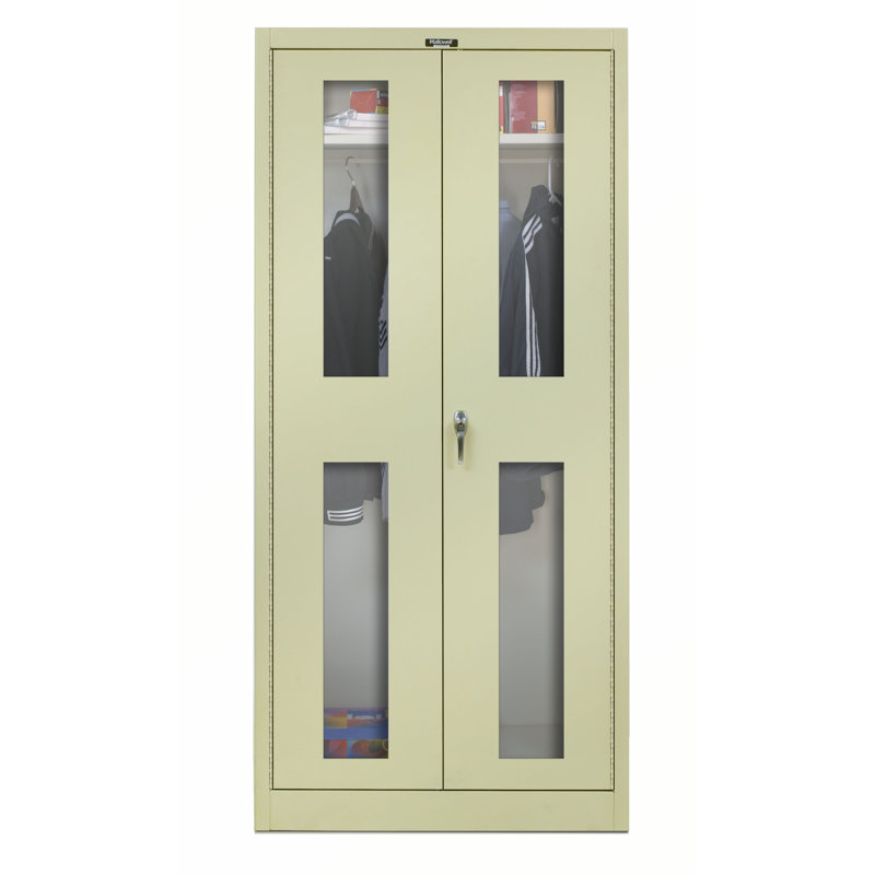 400 Series Steel Single Storage Cabinet ( 72'' H x 48'' W x 18'' D), Tan