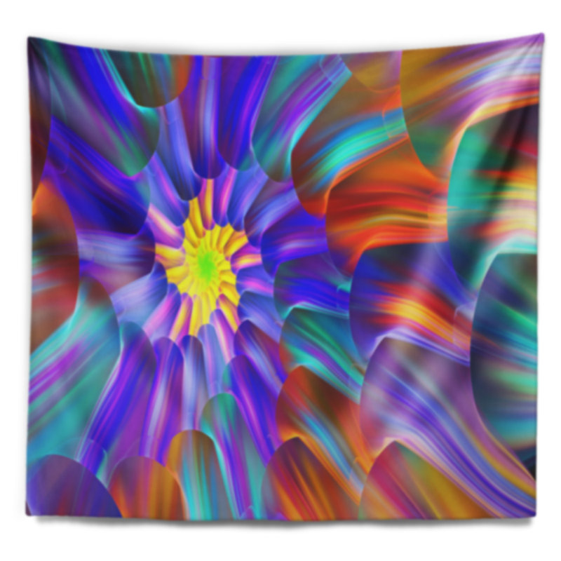 Polyester Tapestry, 68" H x 80" W
