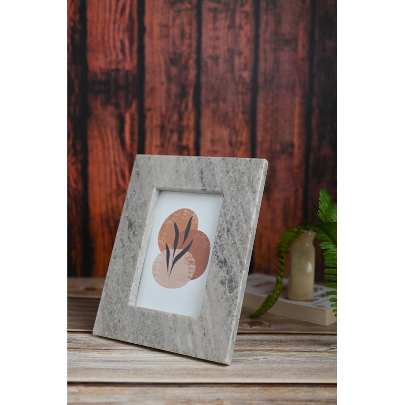 Cadre photo en marbre Tellis Galaxy, 4 po x 6 po