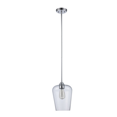 Luminaire suspendu en forme de cloche à 1 lumière Landaff