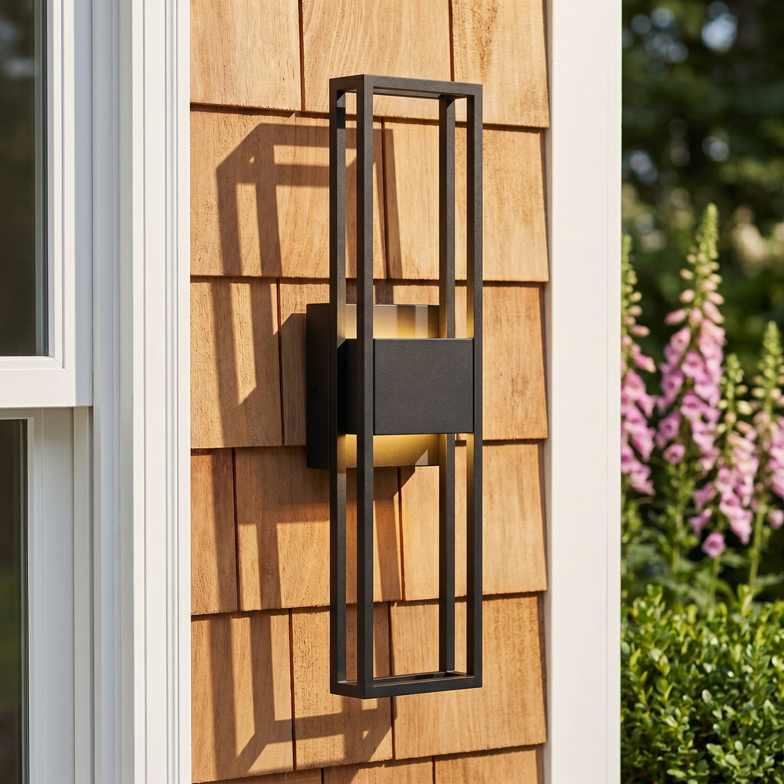 Alcott Hill® Outdoor Sconce, 20.13" H x 5.13" W x 3" D