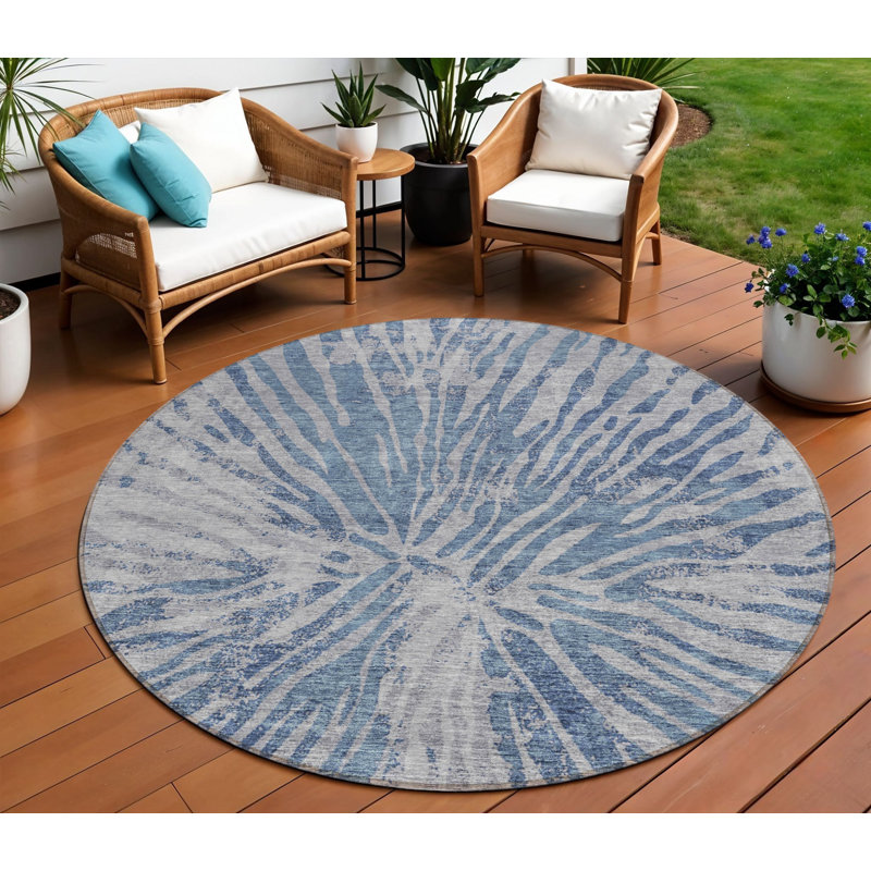 Tapis rond 8 po