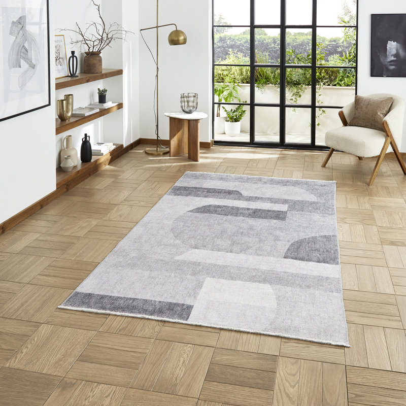 Whisper Peletier Machine Woven Area Rug, Rectangle 122 x 170 cm
