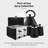Tower Sera 4 Slice Toaster with 6 Browning and Defrost/Reheat/Cancel Functions, 1800W-94103938