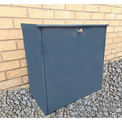 Abramina Steel Wall Mounted Post Box