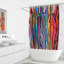 Rideau de douche simple Shanon-2139165123