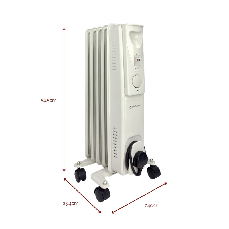 Rediffusion 2000w 9 Fin Oil Filled Radiator, 3,410.00, 4.16, 54.50cm H x 24cm W x 10.03cm D