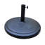 Parasol d'extérieur gris 8,8 pi avec base 42 lb - aluminium Rouille, bloquant, élégant, facile à utiliser, polyvalent pour les poteaux et la base en aluminium. - Auvent, conception, manipulation sans effort,-980847396