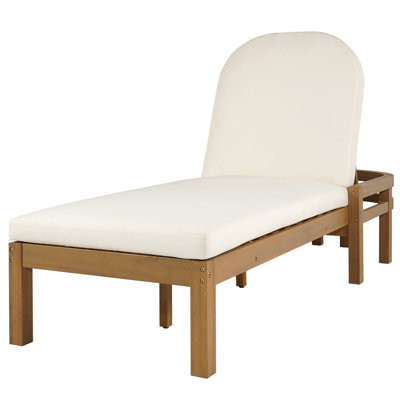 Outdoor Chaise Lounge, Outdoor Lounge Chair For Poolside, Backyard, Deck & Lawn