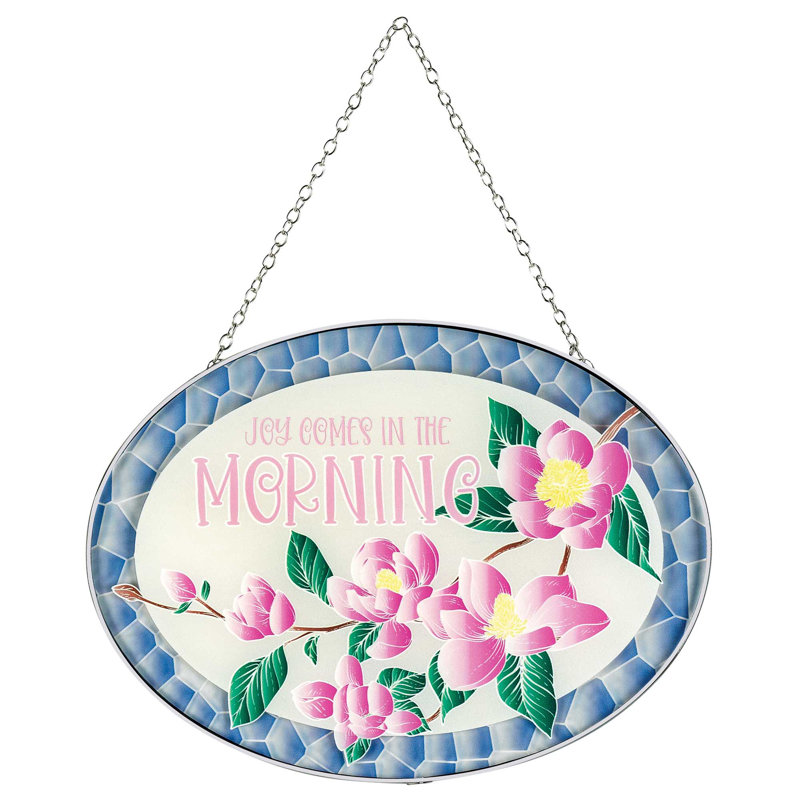 «Dontevious Joy Comes In The Morning Suncatcher»