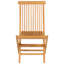 Hinkle 4 - Person Teak Patio Dining Set with
