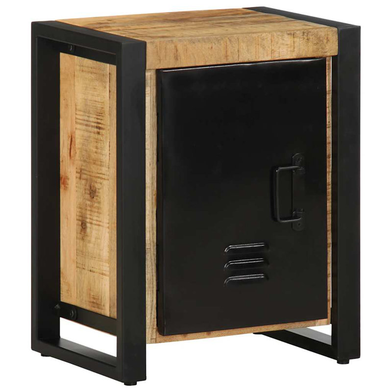 Amaly 40cm W Iron Bedside Table