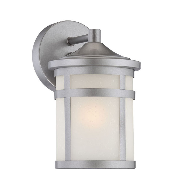 Beaton Wall Light, Brushed Silver