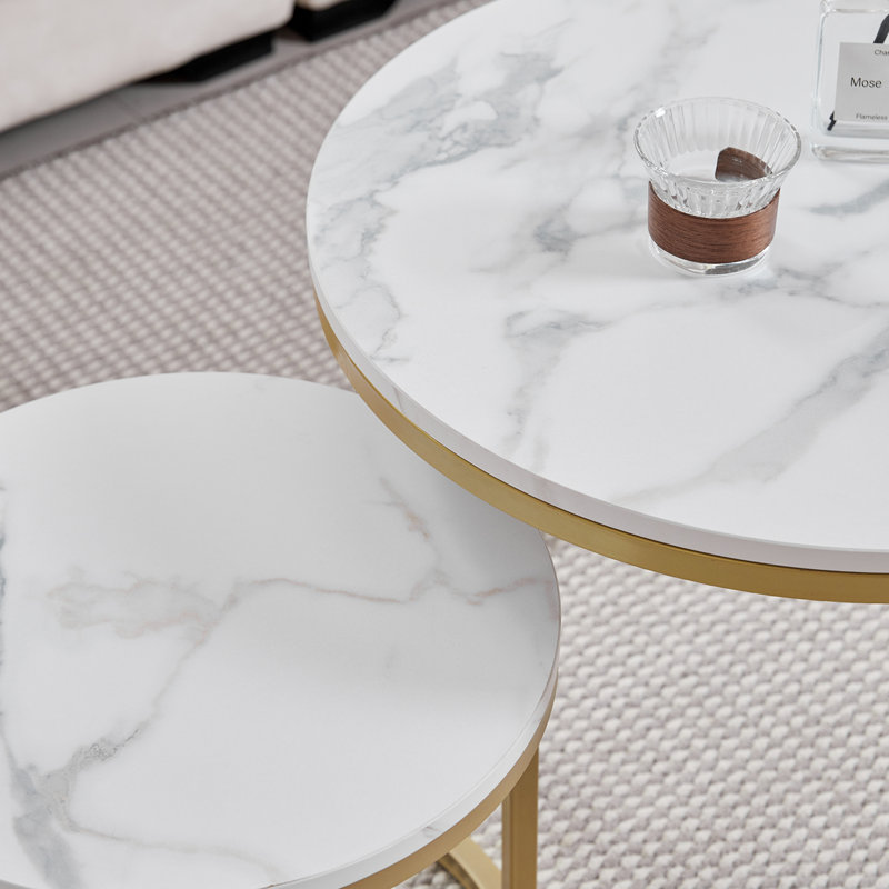Nirvelli Frame Coffee Table, 44.5cm H x 60cm L x 60cm W