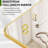 59"X16" Gold Full Length Mirror With Rounded Corners, Standing Or Leaning Full Body Floor Mirror With Metal Frame, For Bedroom, Living Room, Or Bathroom-10870223-10870221