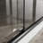 Double Sliding Glass Shower Door 48 In. W X 72 In. H With Clear Tempered Glass And Stainless Steel Hardware, Shower Door