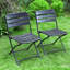 Chaise d'appoint pliante d'extérieur Fleischer