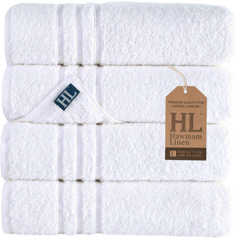 Soft Turkish Cotton Hand Towel Set, Absorbent Small Bathroom Towels, 12, Sea Salt