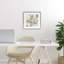 «Lustrous Pe pivons in Neutrals», reproduction sous verre encadrée, design par Aria K.-1169144362-1169144364