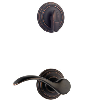 Pembroke Single Cylinder Interior Lever Set (Exterior Portion Sold Separately)