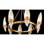  Lustre à 8 lumières en laiton chaleureux Nouvel-119461427-119461428