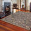 Wentworth-Edison Hand Knotted Wool Oriental Area Rug in Gray-1664491076