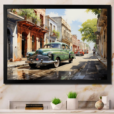 Cuba Havana Vieja Timeless - Cuba Landscape Wall Art